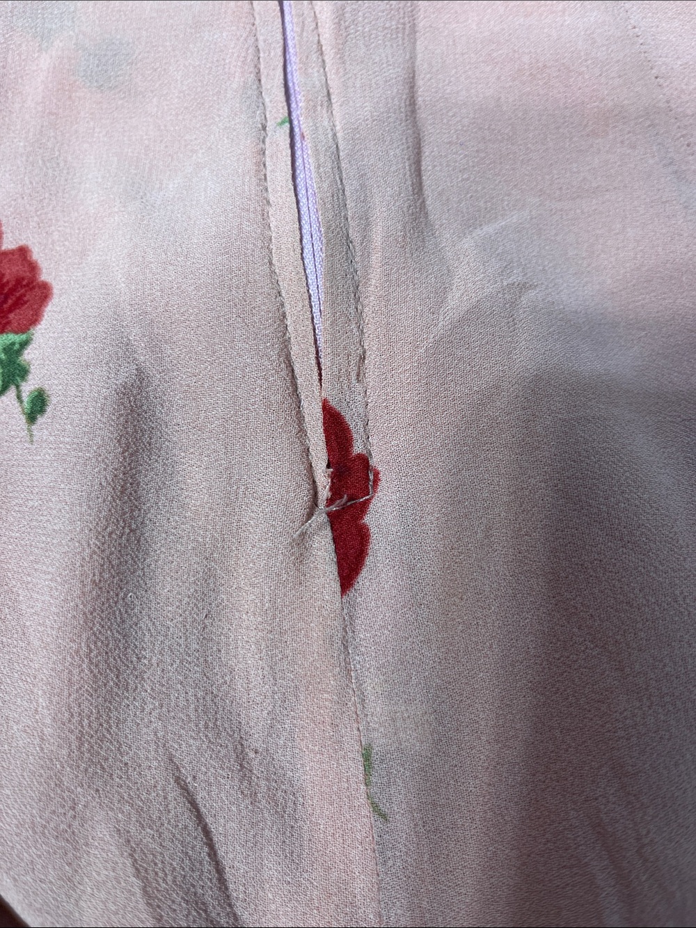 RARE Reformation Ophelia midi dress, sz 0 (see notes) - Picture 7 of 11